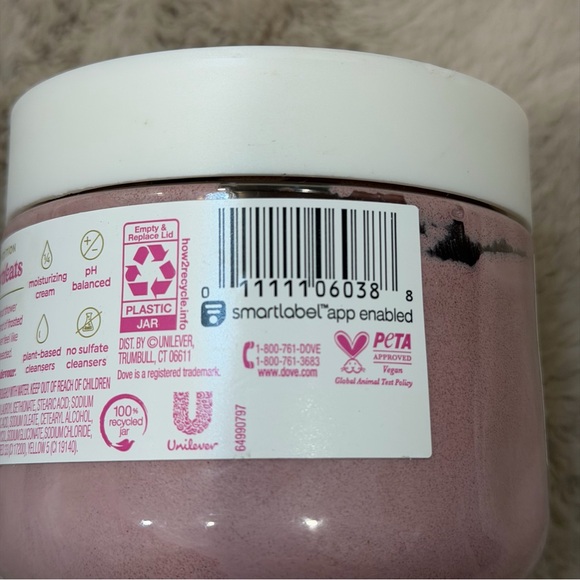 2 Dove Frosted Plum Berry Body Scrub - Limited Edition - New - Picture 5 of 8